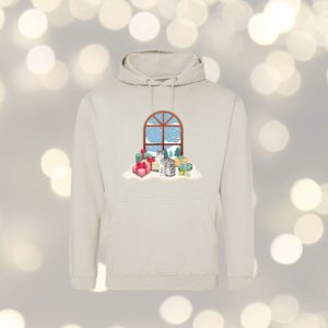 Waiting for Santa Paws - Cat Hoodie