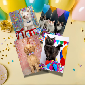 RAIN Birthday Cards