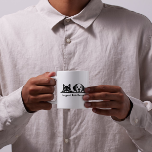 I Support Rain Rescue - Mug