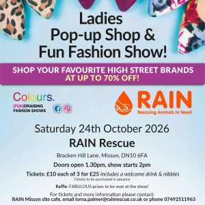 Tickets Ladies’ Pop-Up Shop & Fun Fashion Show