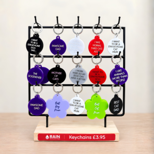 Sassy Slogan Pet Key Chains