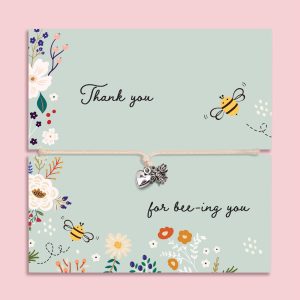 Thank you for bee-ing you Bracelet